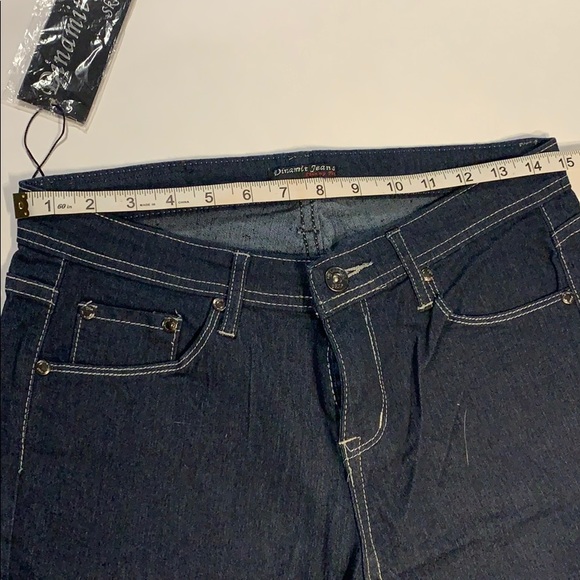Dinamit Dark Wash Skinny Jeans - Picture 9 of 12